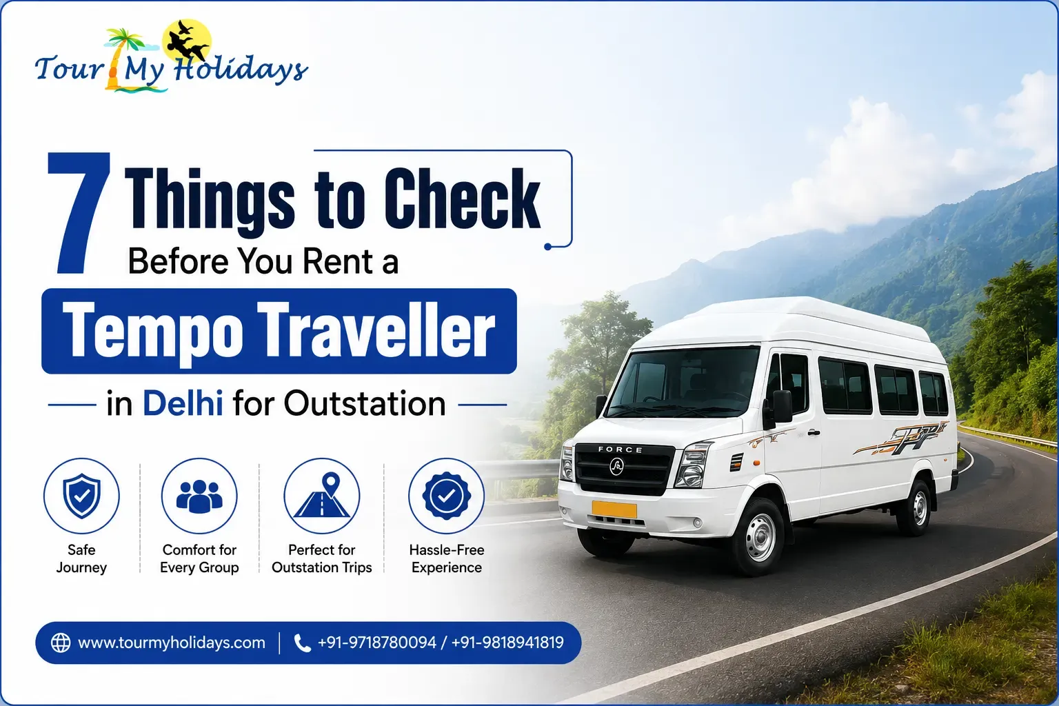 7 Things to Check Before You Rent a Tempo Traveller in Delhi for Outstation